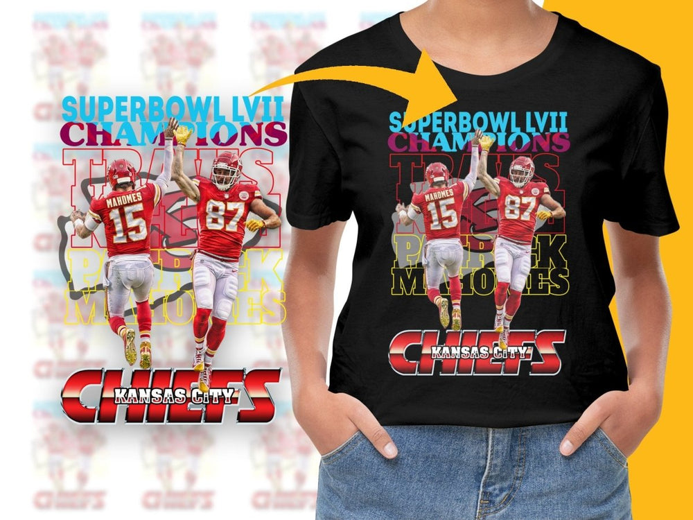 Superbowl LVII Champions Kansas City Chiefs PNG File - Teepew