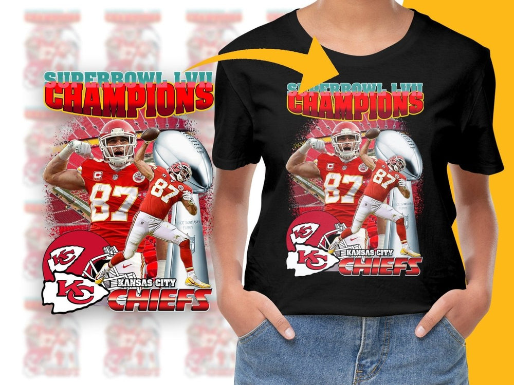 Superbowl LVII Champions Kansas City Chiefs PNG File - Teepew