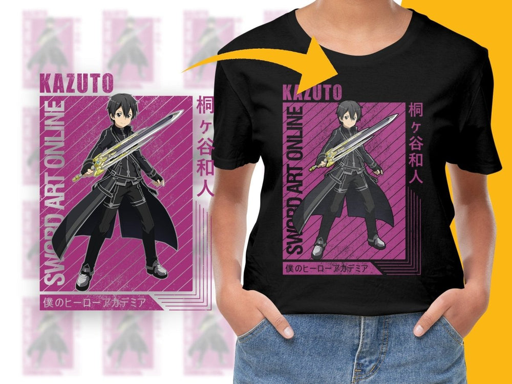 Sword Art Online Kirito PNG File - Teepew