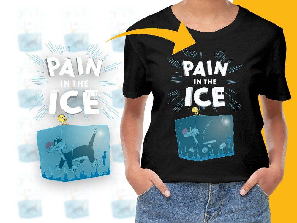 Sylvester and Tweety Christmas Palm Tree Ice PNG File - Teepew