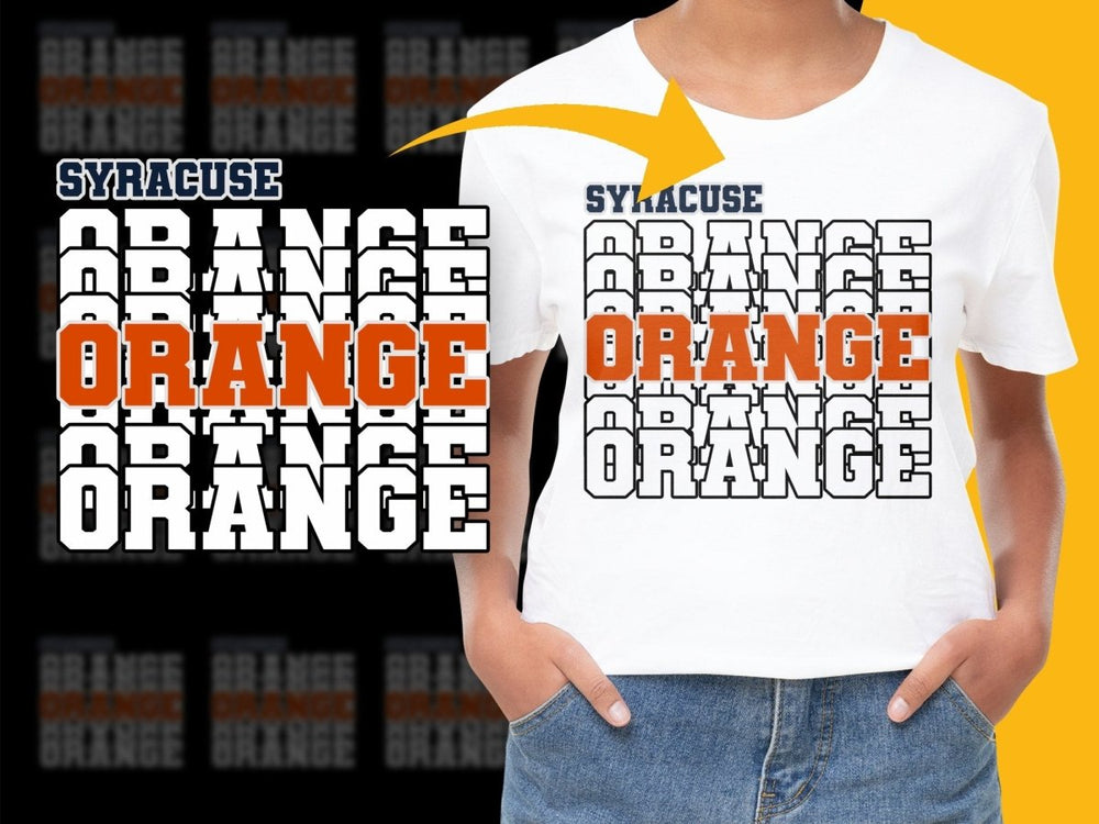 Syracuse Orange NCAA College PNG File - Teepew