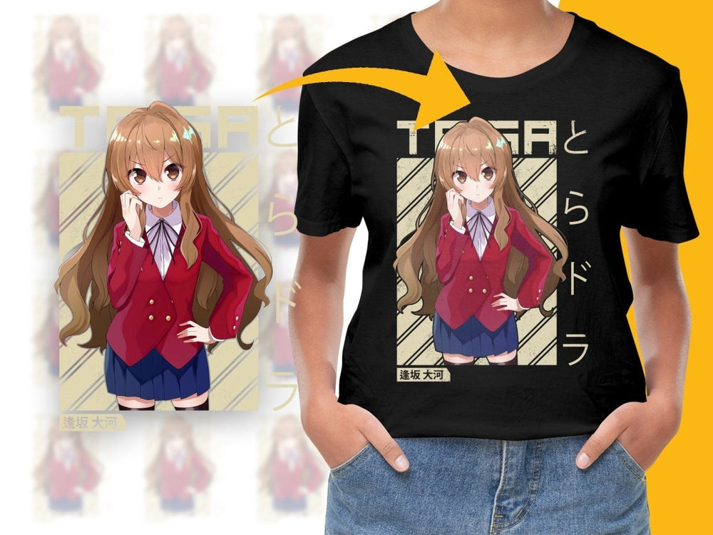 Taiga Aisaka Anime Character PNG Digital Download - Teepew