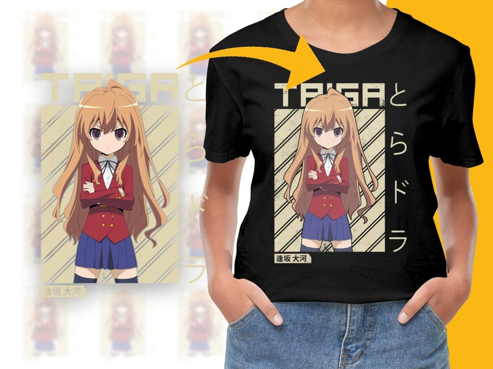 Taiga Aisaka Toradora Character PNG Digital Download - Teepew