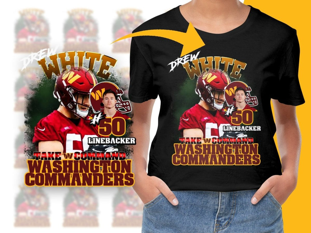 Take Command Washington Commanders Linebacker PNG File - Teepew