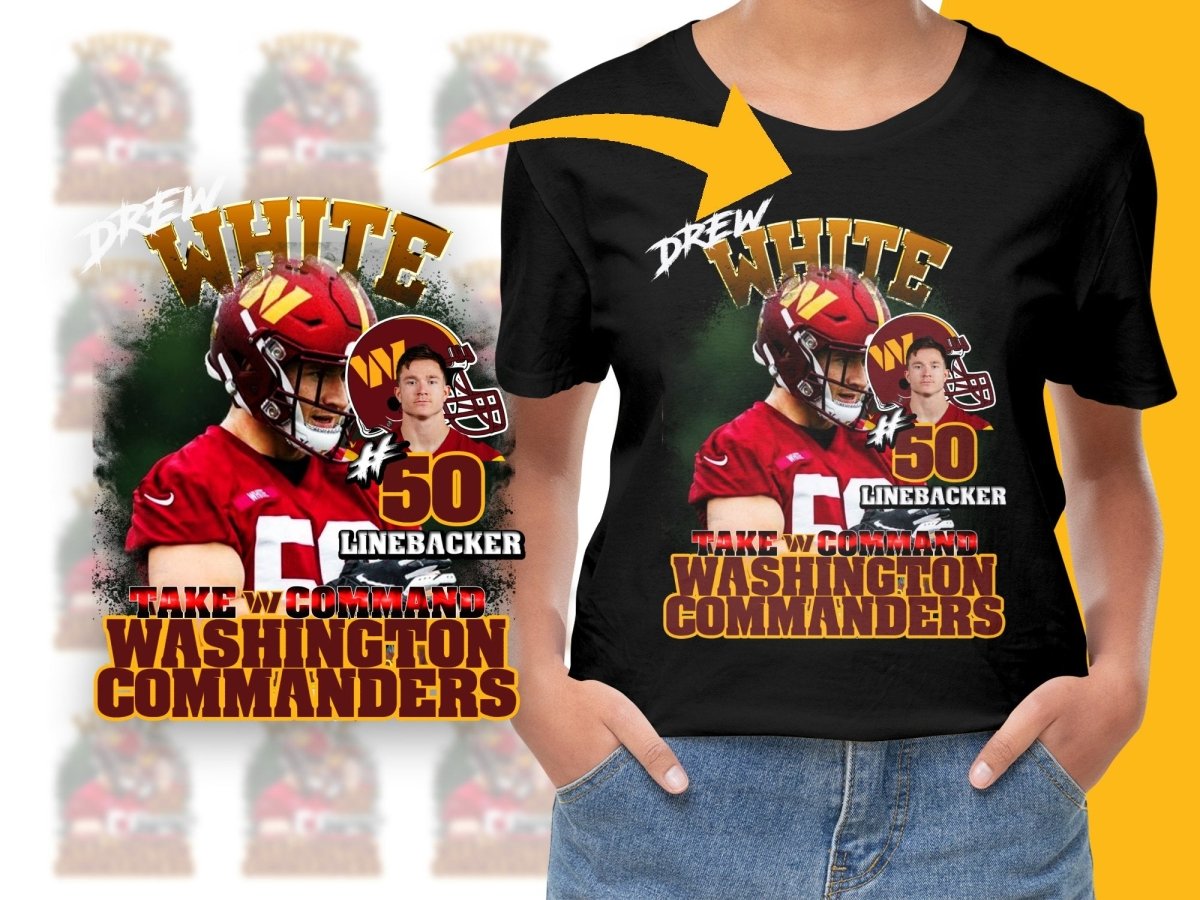 Take Command Washington Commanders Linebacker PNG File - Teepew