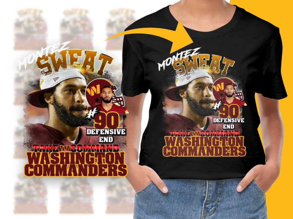 Take Command Washington Commanders Sweat PNG File - Teepew