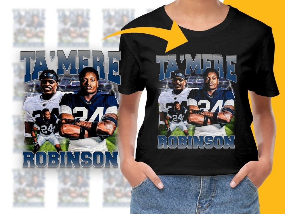 Ta'Mere Robinson 24 Printed Graphic Sports PNG File - Teepew