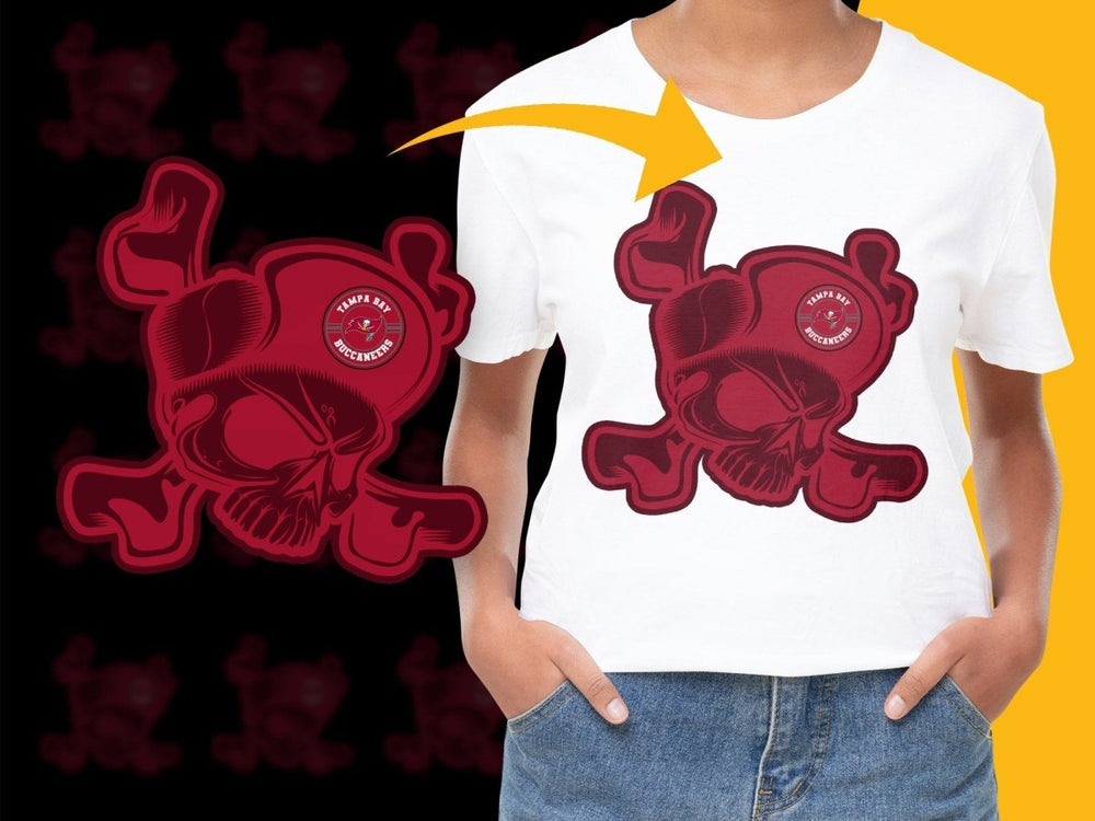Tampa Bay Buccaneers Fan Skull Design PNG File - Teepew