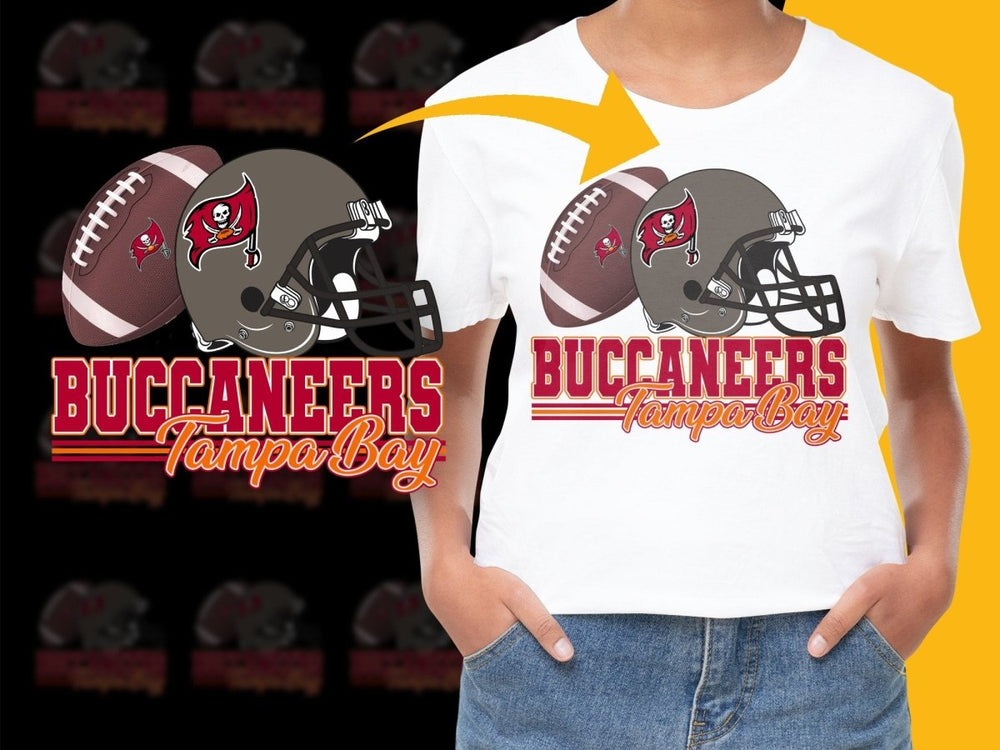 Tampa Bay Buccaneers Football Helmet Graphic PNG File - Teepew