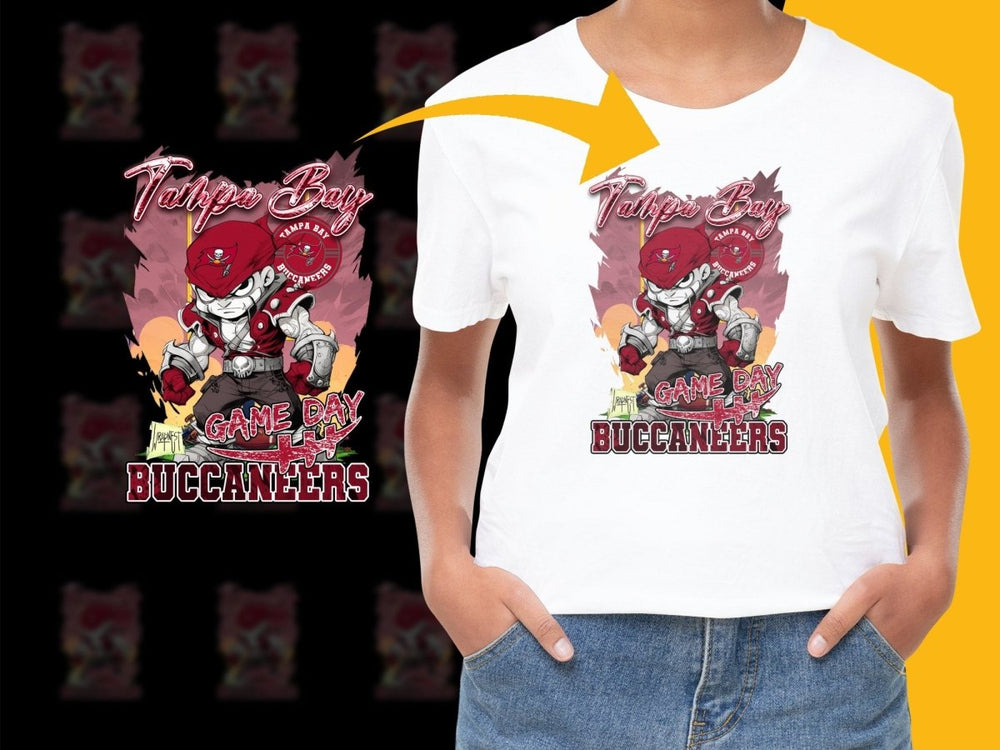 Tampa Bay Buccaneers Game Day Fan Graphic PNG File - Teepew