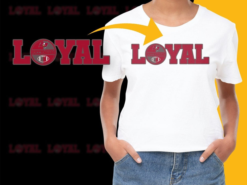 Tampa Bay Buccaneers Loyal Printed Graphic PNG File - Teepew