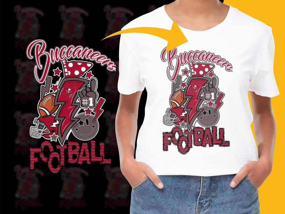 Tampa Bay Buccaneers Number One Fan Football PNG File - Teepew