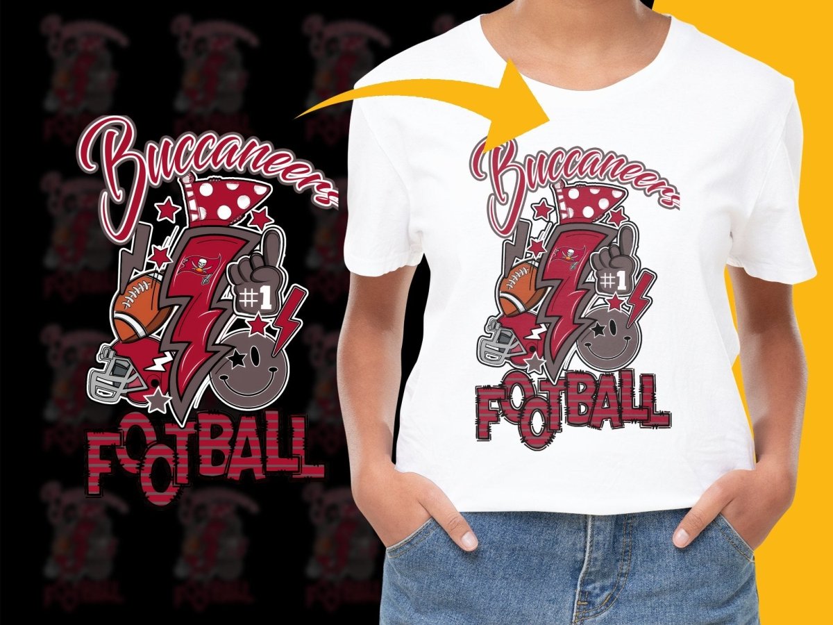 Tampa Bay Buccaneers Number One Fan Football PNG File - Teepew