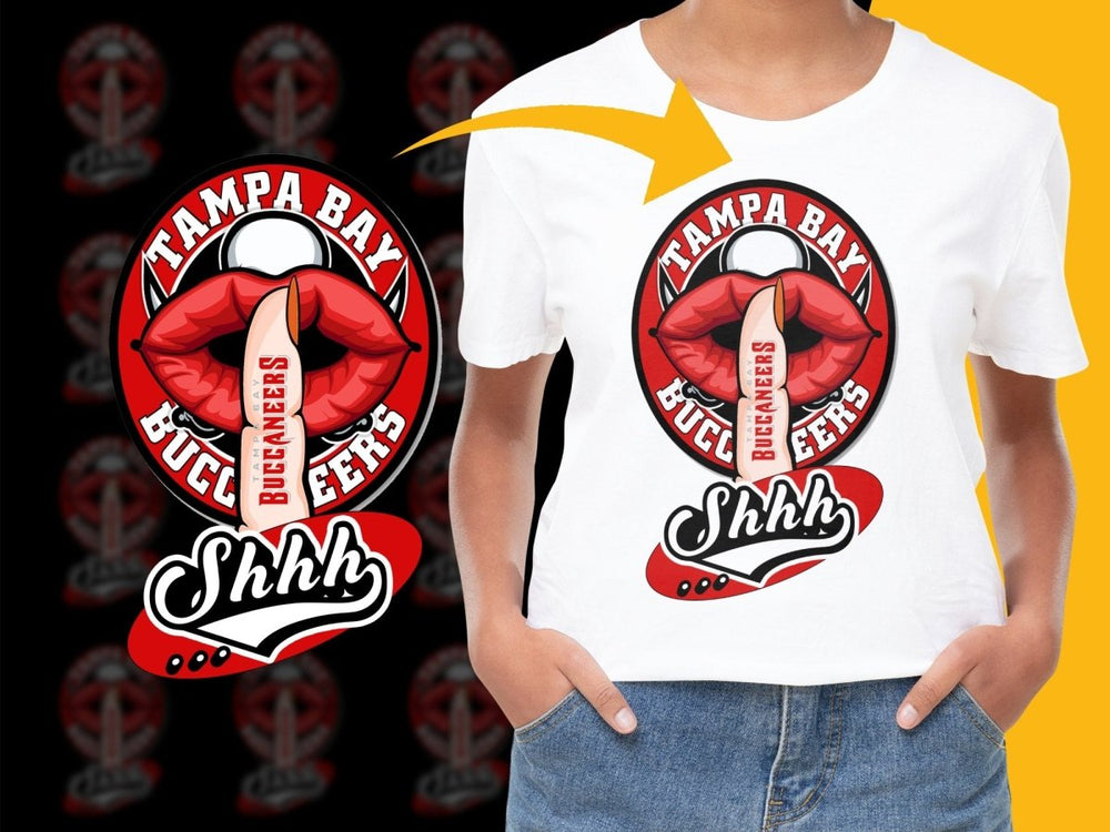 Tampa Bay Buccaneers Shhh Graphic PNG File - Teepew