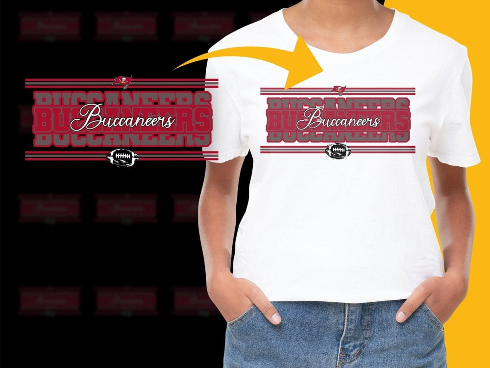 Tampa Bay Buccaneers Themed Graphic Print PNG File - Teepew