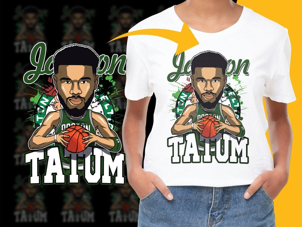 Tatum Unique Basketball Player PNG File - Teepew