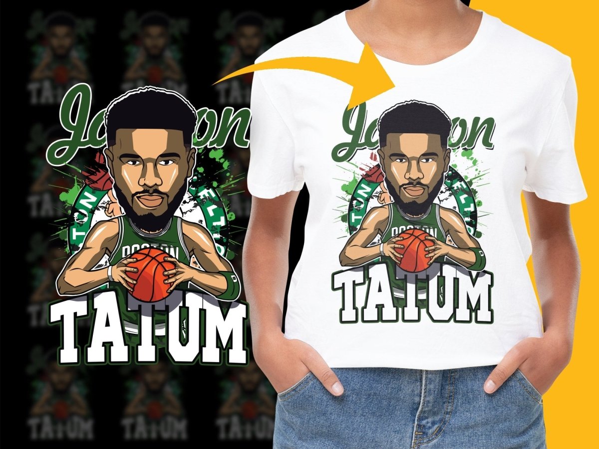 Tatum Unique Basketball Player PNG File - Teepew