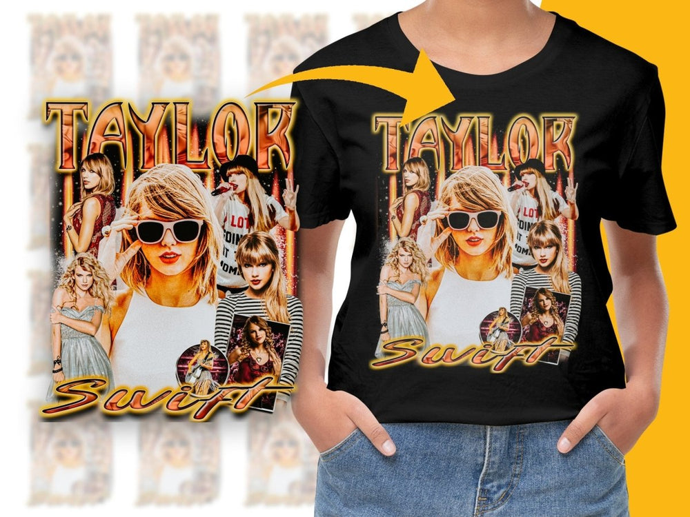 Taylor Swift Bootleg Graphic Design PNG File - Teepew