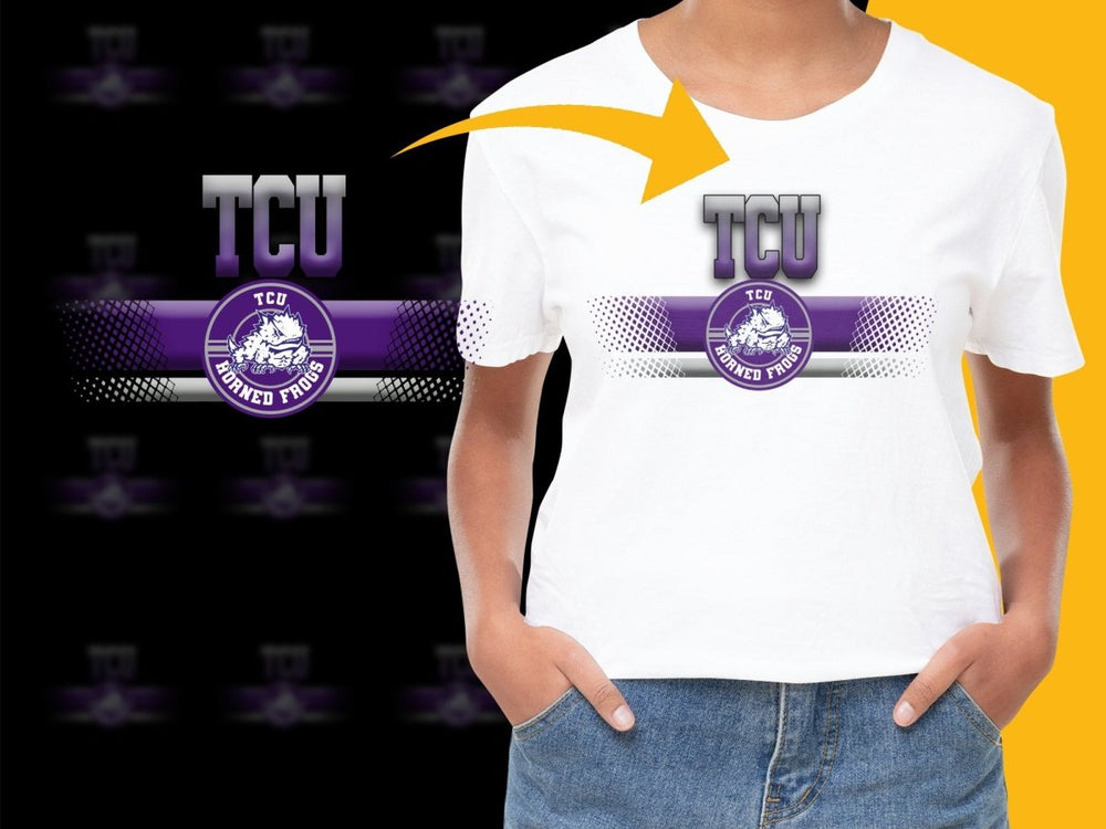 TCU Horned Frogs NCAA College PNG File - Teepew