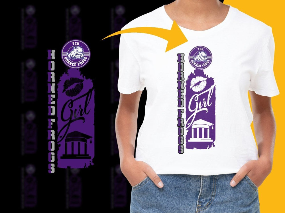 TCU Horned Frogs NCAA College PNG File - Teepew