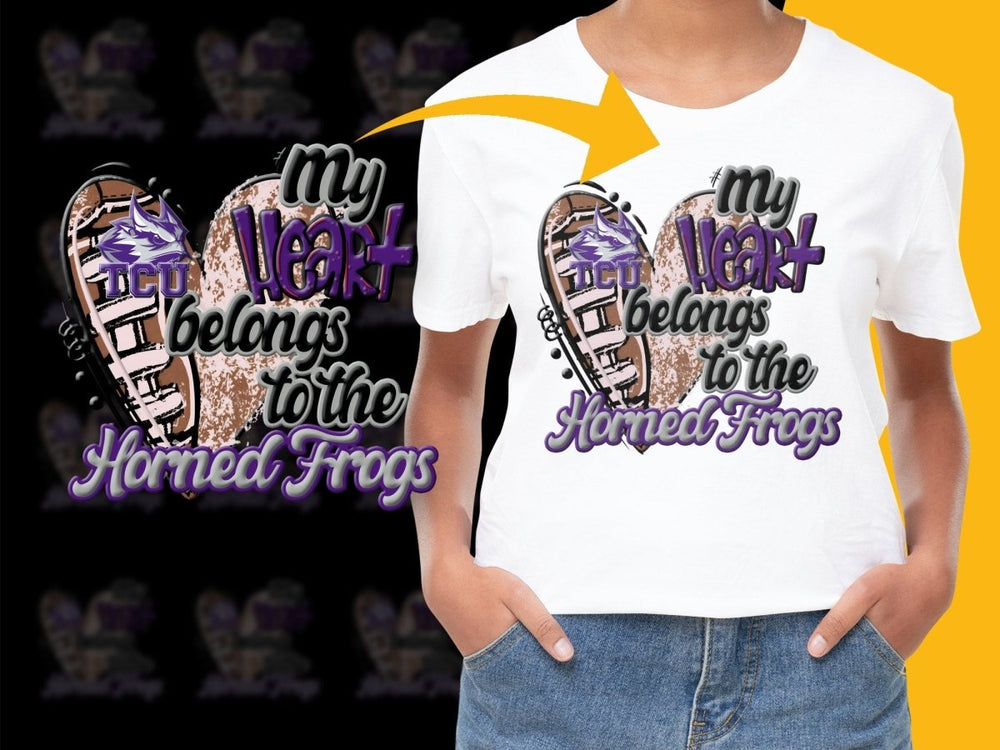 TCU Horned Frogs NCAA College PNG File - Teepew