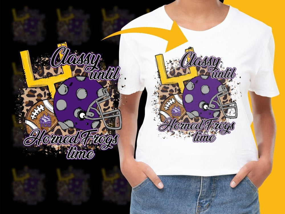 TCU Horned Frogs NCAA College PNG File - Teepew