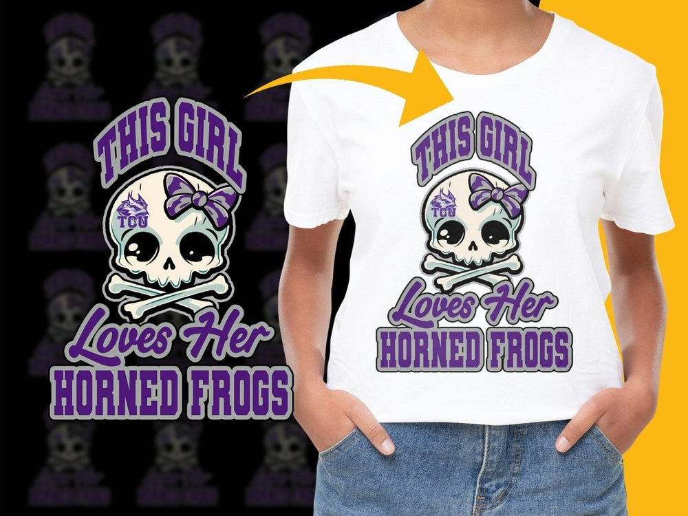 TCU Horned Frogs NCAA College PNG File - Teepew