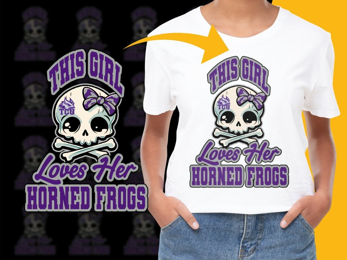 TCU Horned Frogs NCAA College PNG File - Teepew