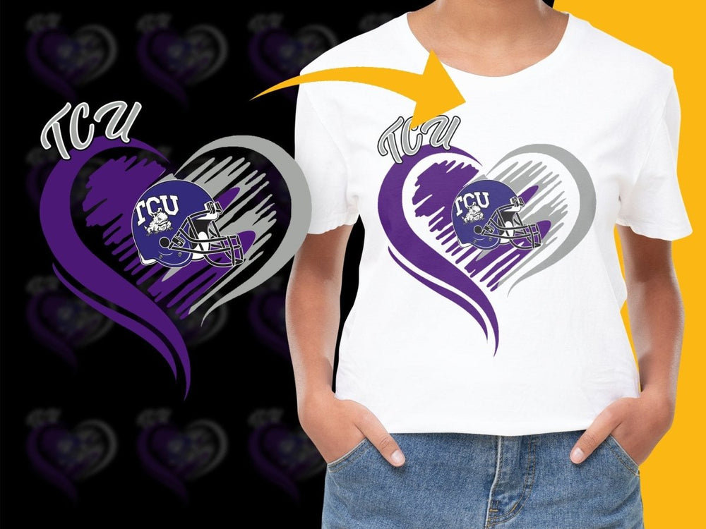 TCU Horned Frogs NCAA College PNG File - Teepew