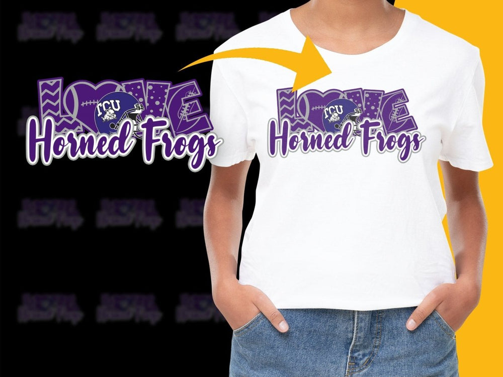 TCU Horned Frogs NCAA College PNG File - Teepew