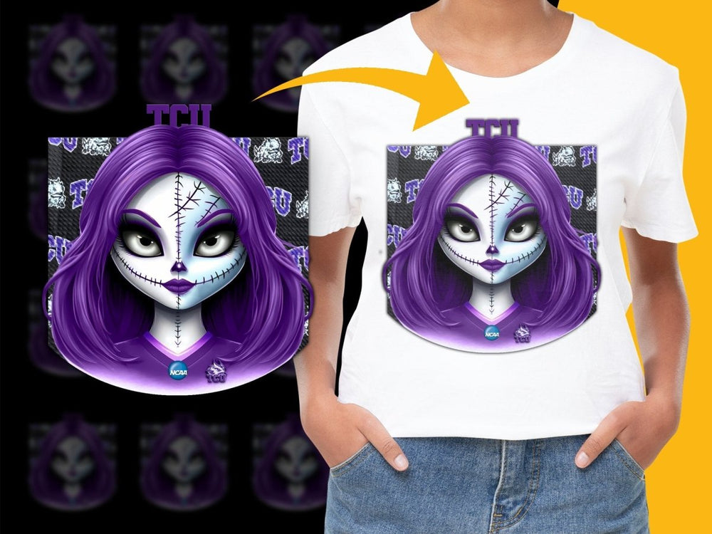 TCU Horned Frogs NCAA College PNG File - Teepew
