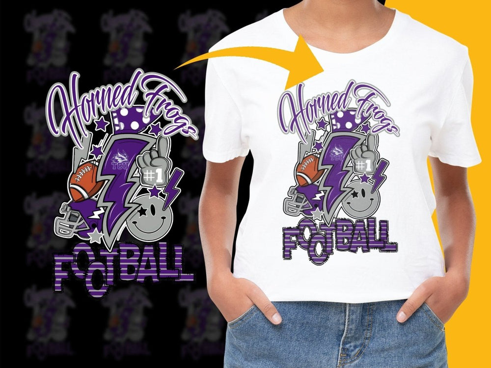 TCU Horned Frogs NCAA College PNG File - Teepew