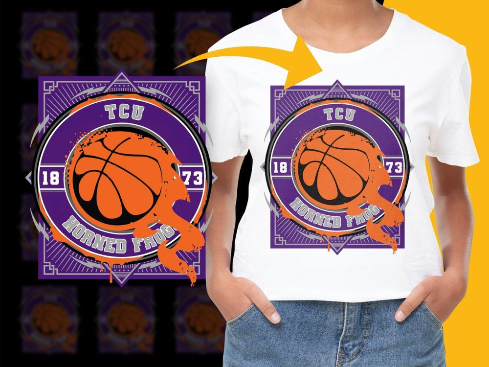 TCU Horned Frogs NCAA College PNG File - Teepew
