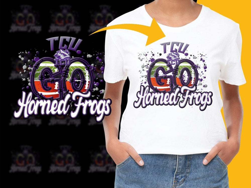 TCU Horned Frogs NCAA College PNG File - Teepew