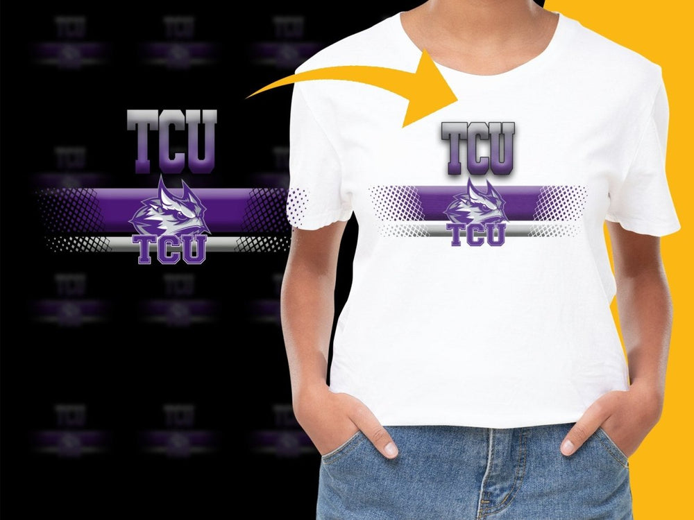 TCU Horned Frogs NCAA College PNG File - Teepew
