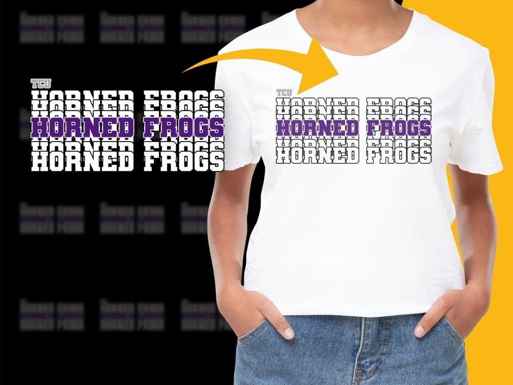 TCU Horned Frogs NCAA College PNG File - Teepew