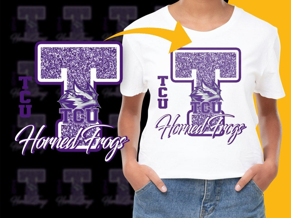 TCU Horned Frogs NCAA College PNG File - Teepew