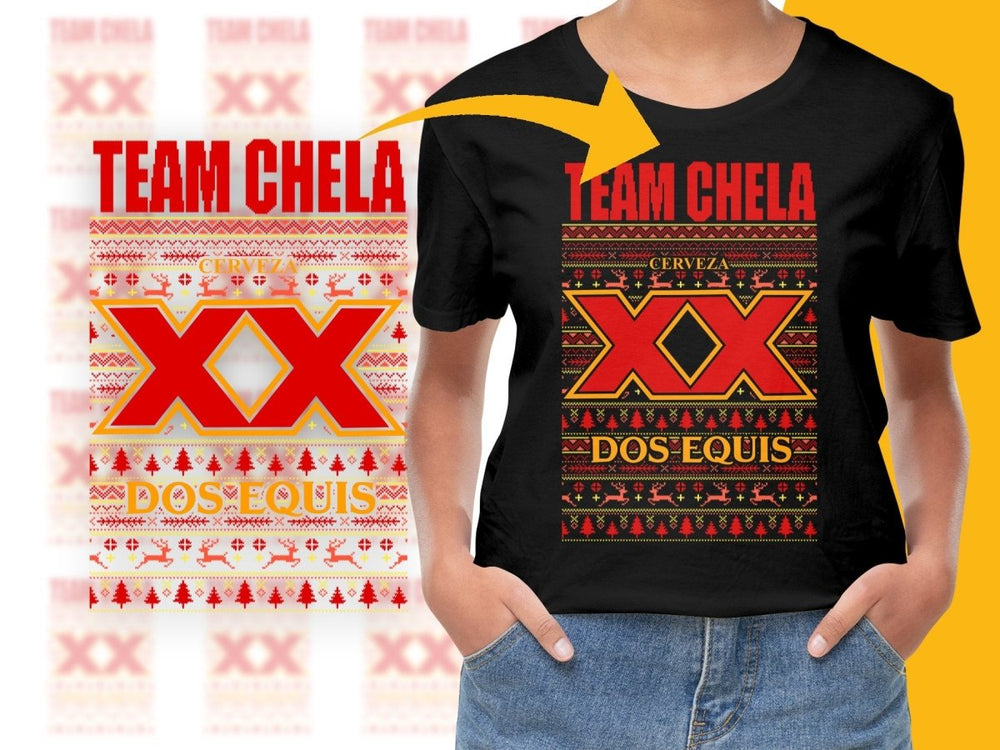 Team Chela Cerveza Dos Equis Christmas PNG File - Teepew