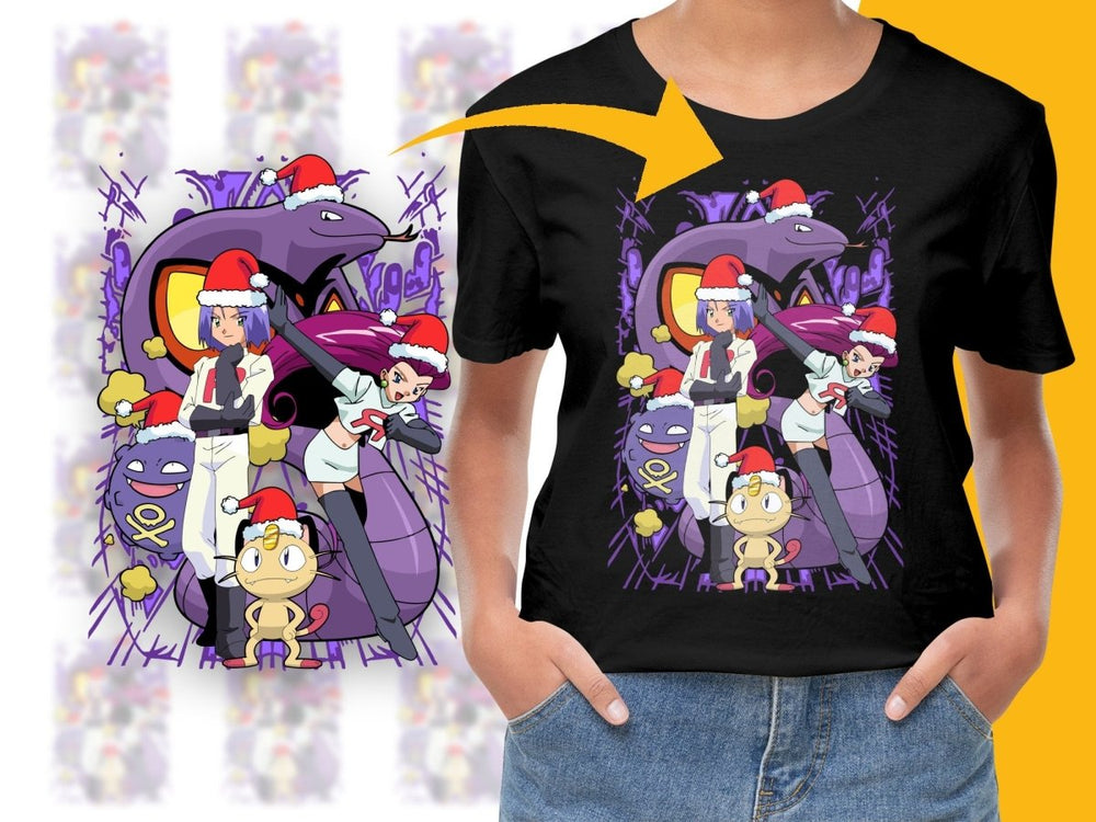 Team Rocket Holiday Special Christmas PNG File - Teepew