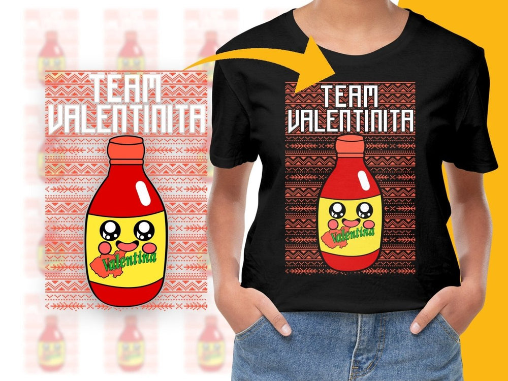 Team Valentina Christmas Design Funny Cute PNG File - Teepew