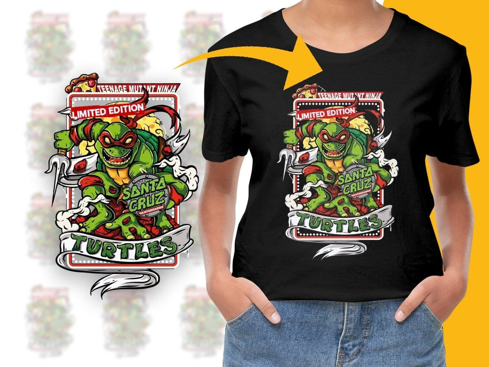 Teenage Mutant Ninja Turtles Santa Limited Edition PNG File - Teepew