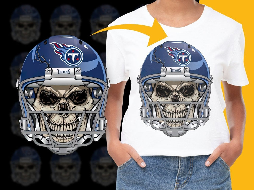 Tennessee Titans Football Skull Helmet PNG File - Teepew