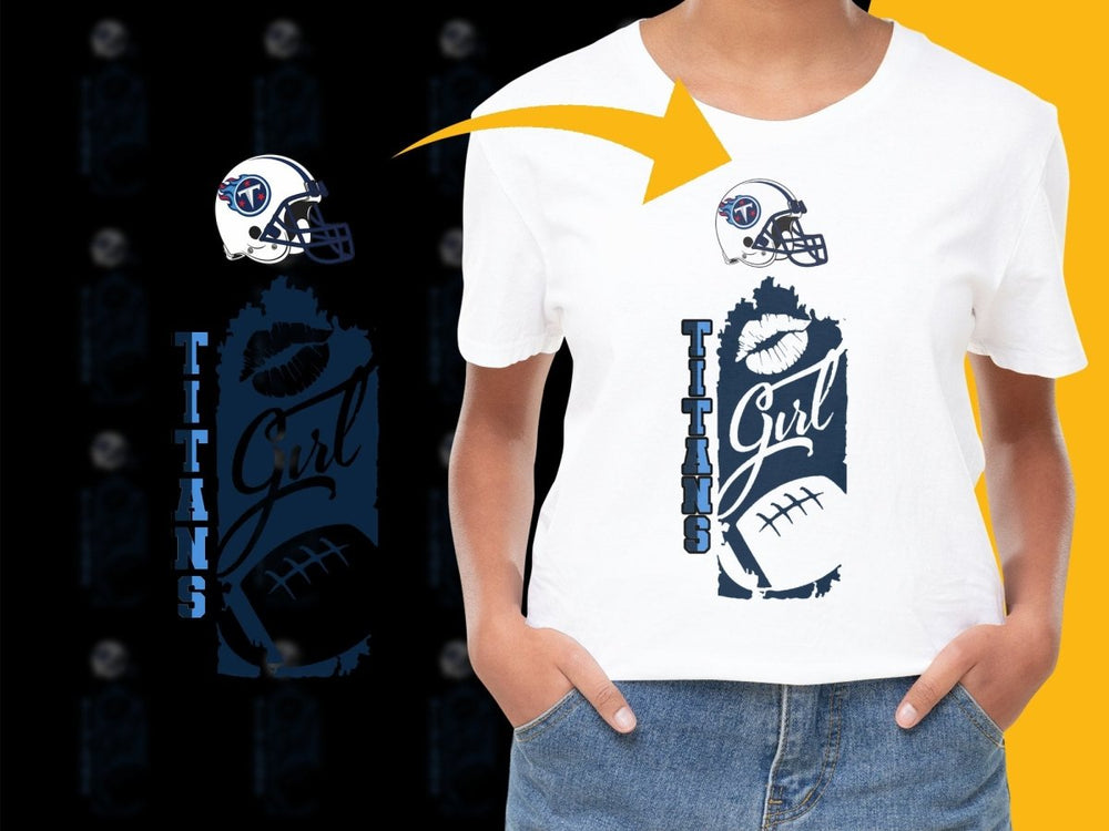 Tennessee Titans Girl Graphic PNG File - Teepew