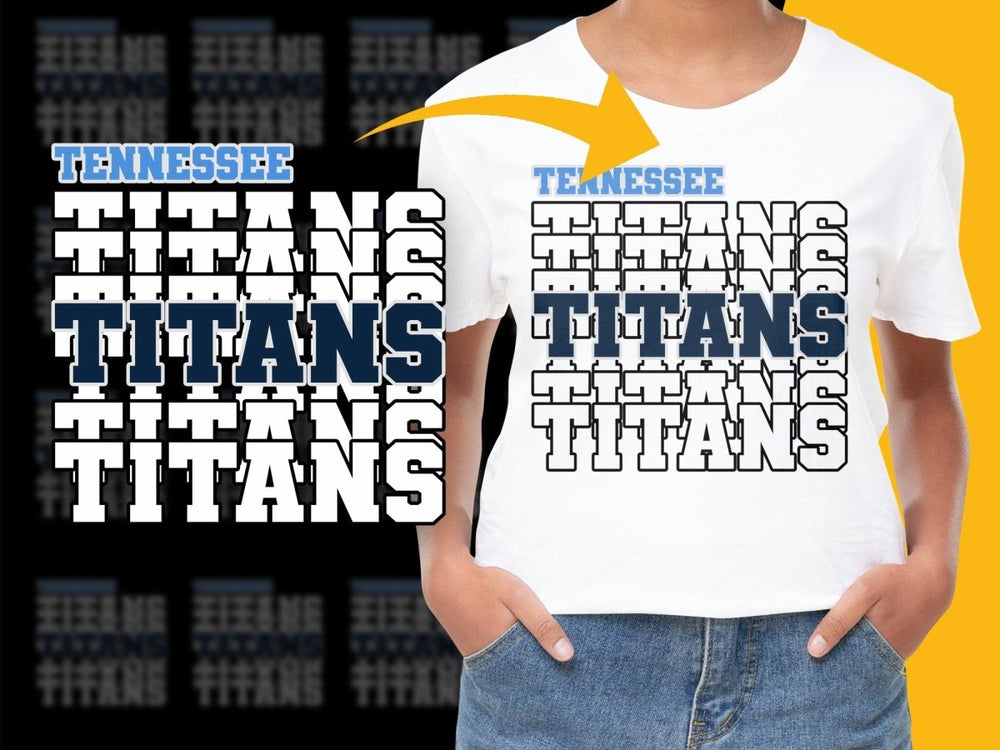 Tennessee Titans Graphic Design PNG File - Teepew