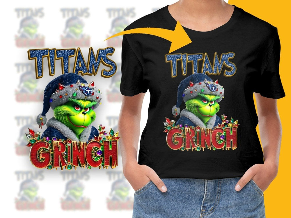 Tennessee Titans Grinch Christmas Graphic PNG File - Teepew