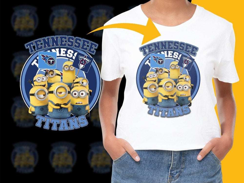 Tennessee Titans Minions Themed PNG File - Teepew