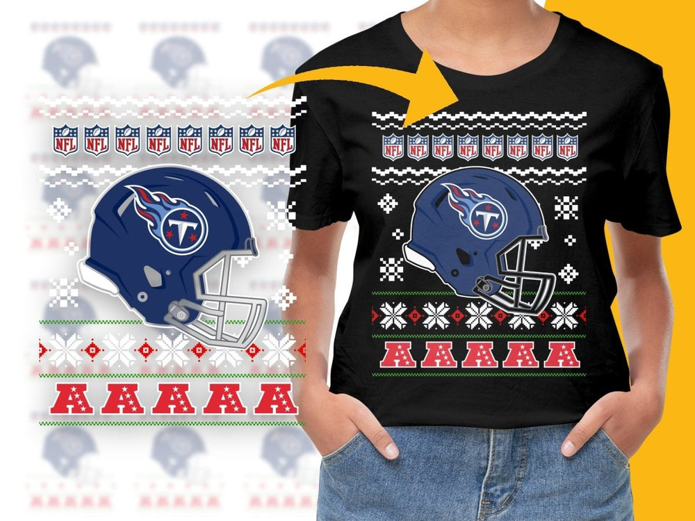 Tennessee Titans NFL Christmas Graphic PNG File - Teepew