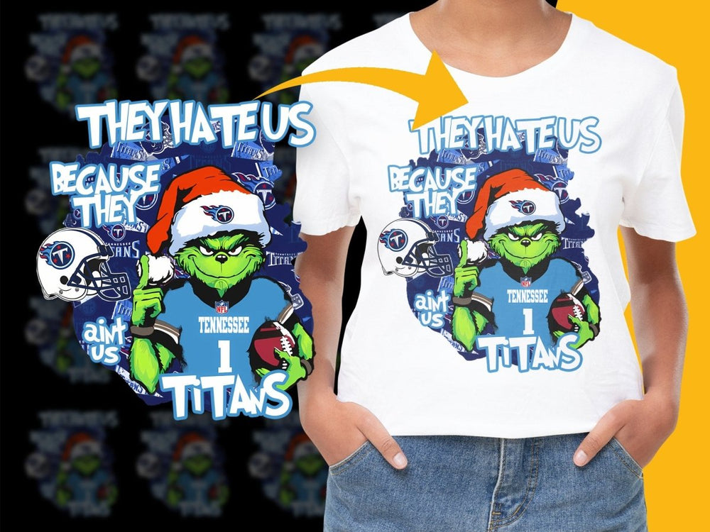 Tennessee Titans They Hate Us Christmas PNG File - Teepew