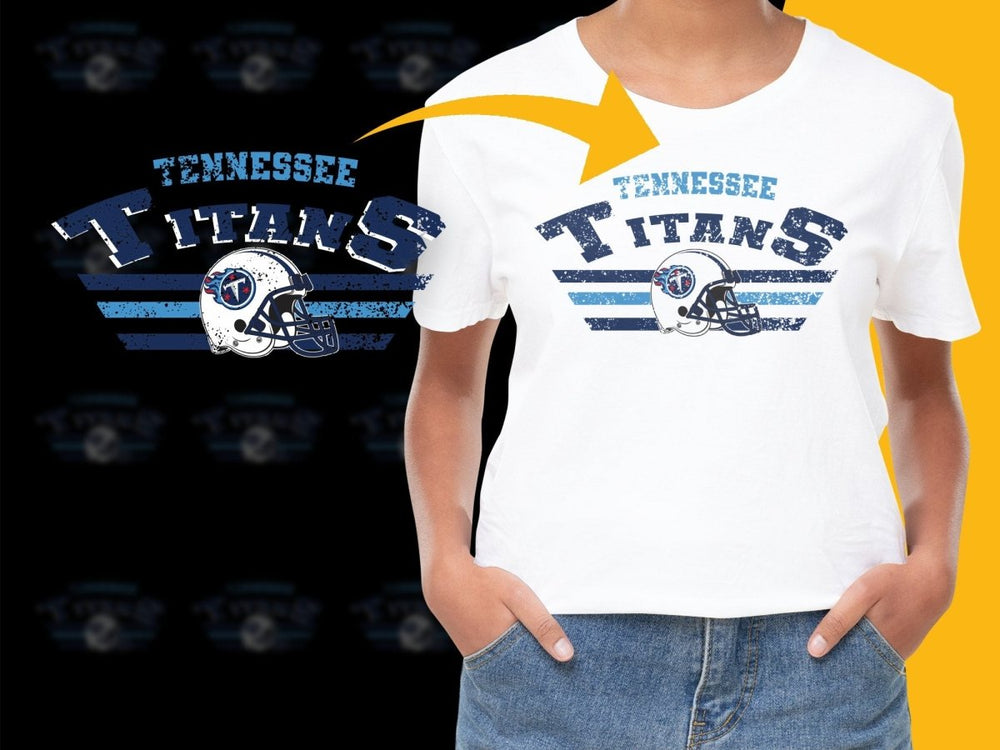 Tennessee Titans Vintage Helmet Design PNG File - Teepew