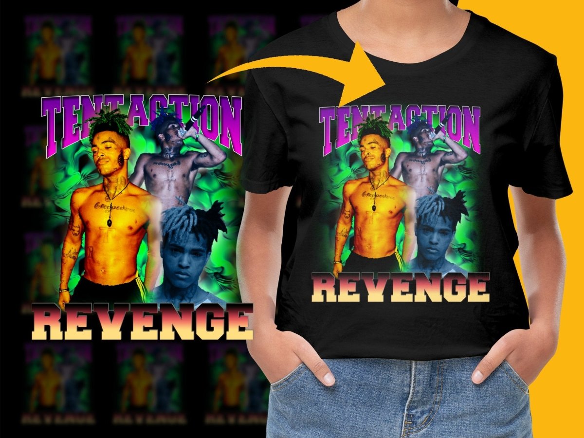 Tentacion Revenge Graphic PNG File For Bold Statements - Teepew